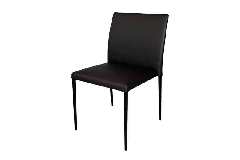 Walter Knoll Deen 1600 Besucherstuhl Leder / Schwarz