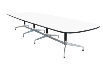Vitra Konferenztisch Segmented Table Weiß 430 x 128 cm