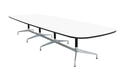 Vitra Table de Conférence Blanc 430 x 128 cm