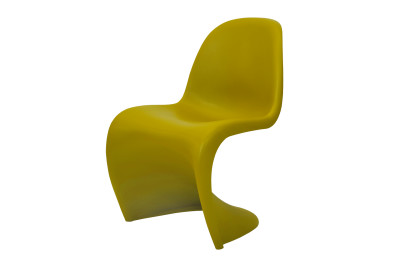 Vitra Panton Chair Kunststoff / Gelb / Grün