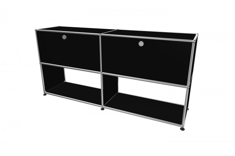 USM Haller Sideboard Graphitschwarz RAL 9011