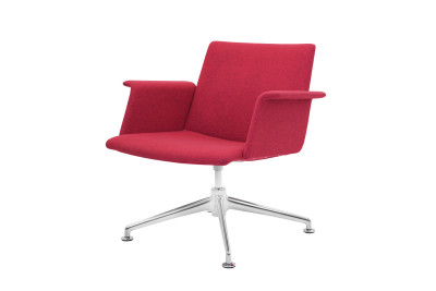 Brunner Fina Lounge Stoff / Rot / Pink