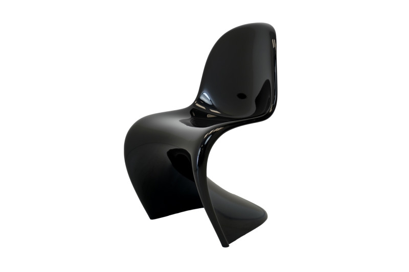 Vitra Panton Chair Classic Black / high gloss