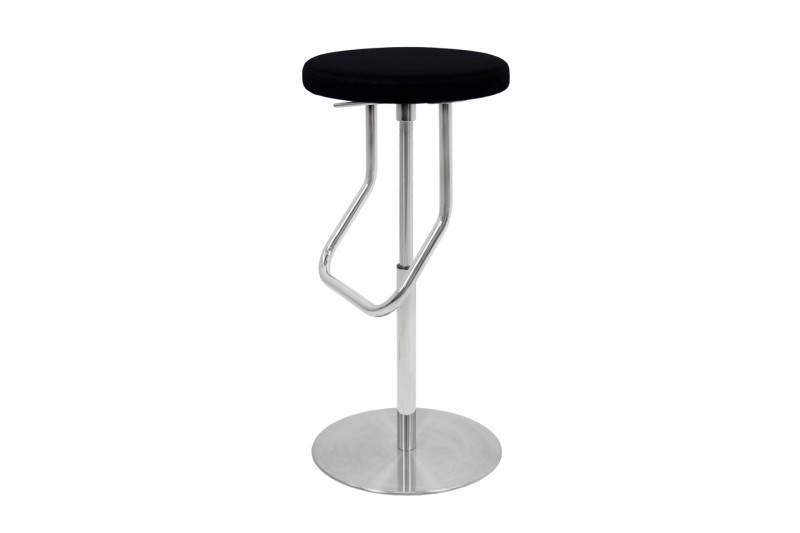 Thonet S 123 Tabouret de bar / Noir