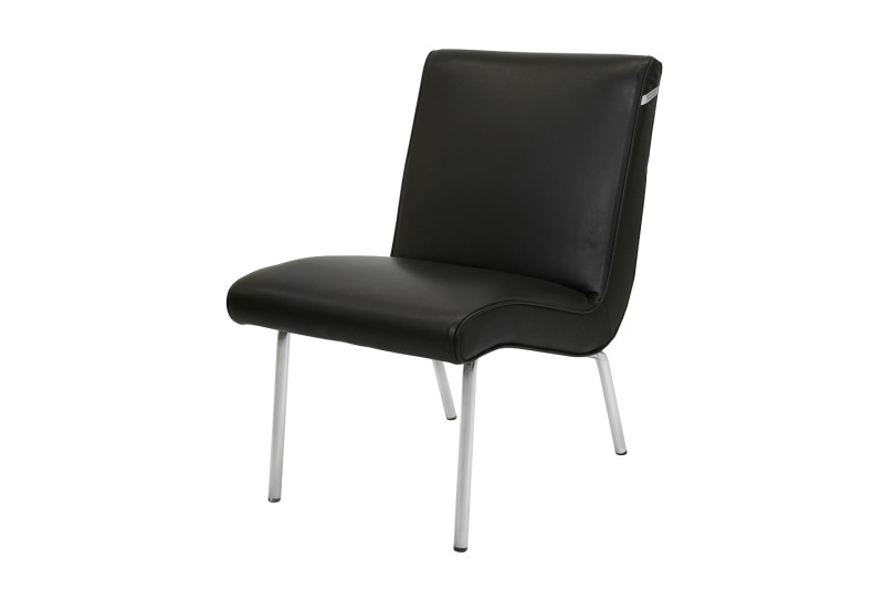 Walter Knoll Jason 1400 Leunstoel Leder / Zwart