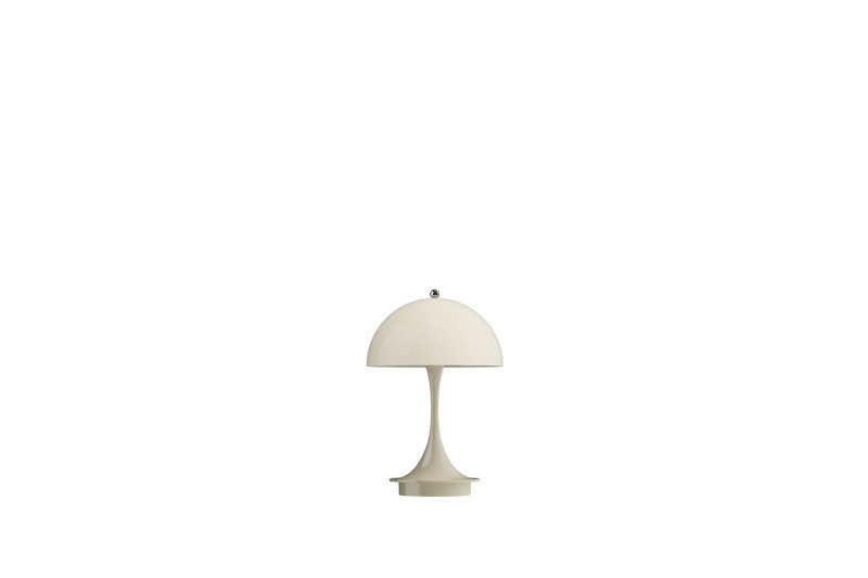 Louis Poulsen Panthella 160 Portable V3 (In- & Outdoor) Tischlampe / Opal Beige