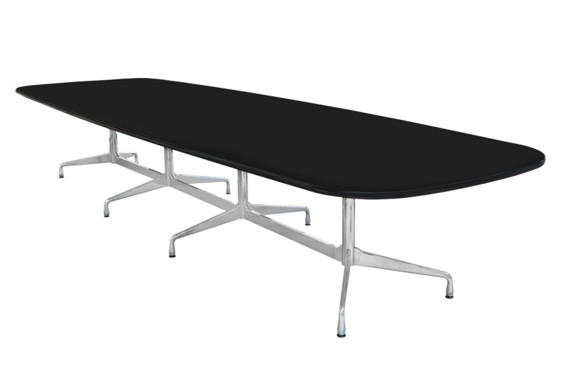 Vitra Konferenztisch Segmented Table Kunstharz / Schwarz 430 x 128 cm