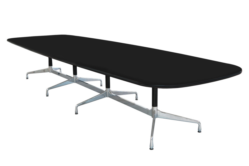Vitra conference table Segmented Table synthetic resin / black 430 x 128 cm