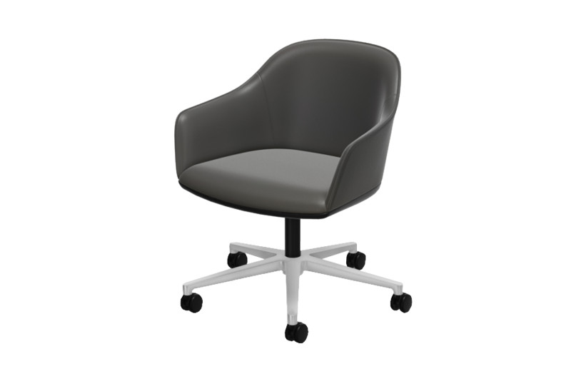 Vitra Softshell Chair Tissu / Gris