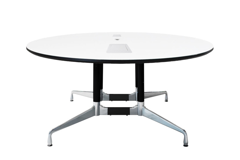 Vitra Besprechungstisch Segmented Table Kunstharz / Weiß Ø 170 cm