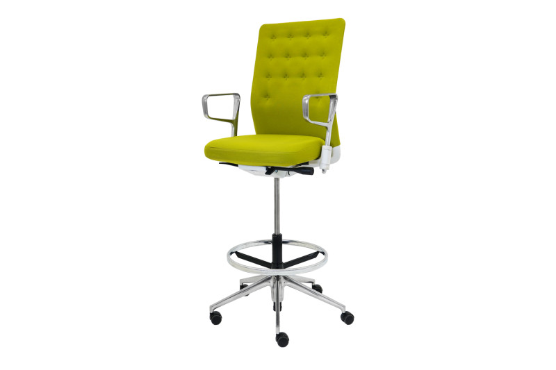 Vitra ID Trim Baliestoel Stof / Groen