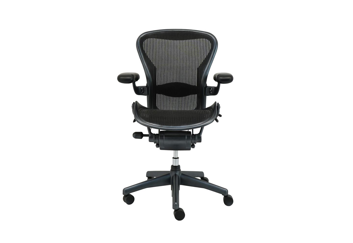 Herman Miller Burodrehstuhl Aeron Classic Netz Grau Neuheiten Sebworld