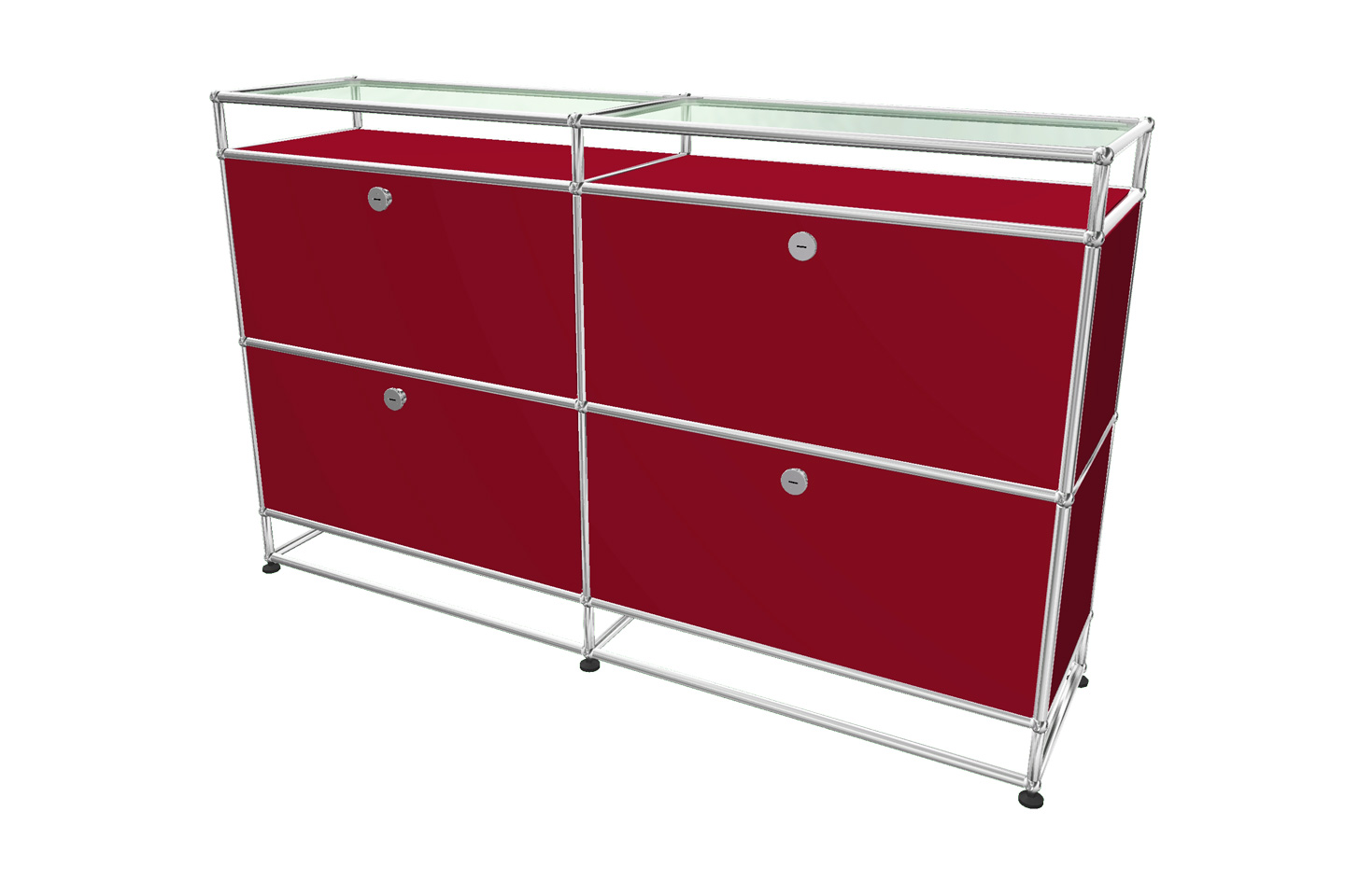 USM Haller Sideboard mit Glastablaren