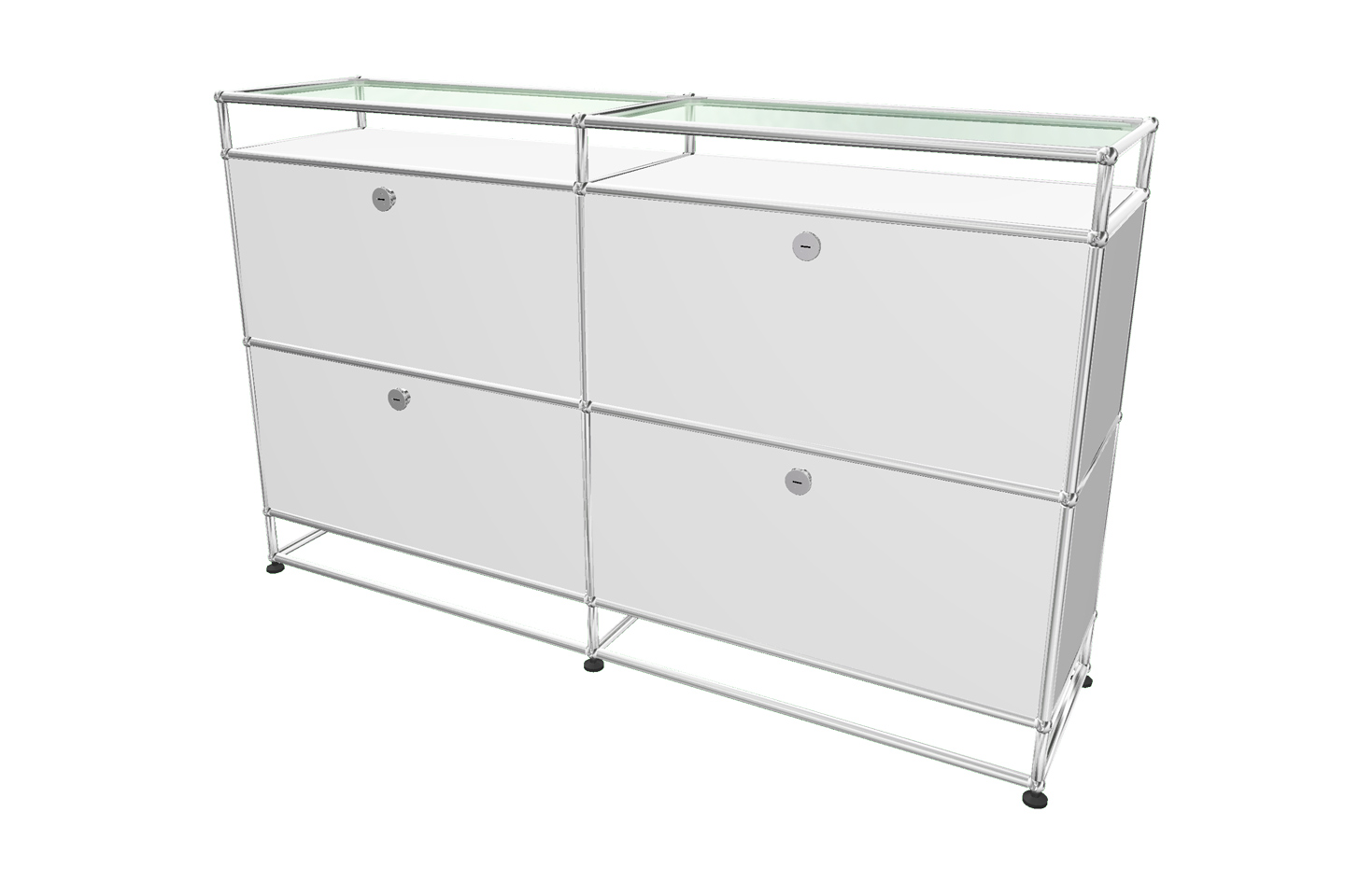 USM Haller Sideboard mit Glastablaren