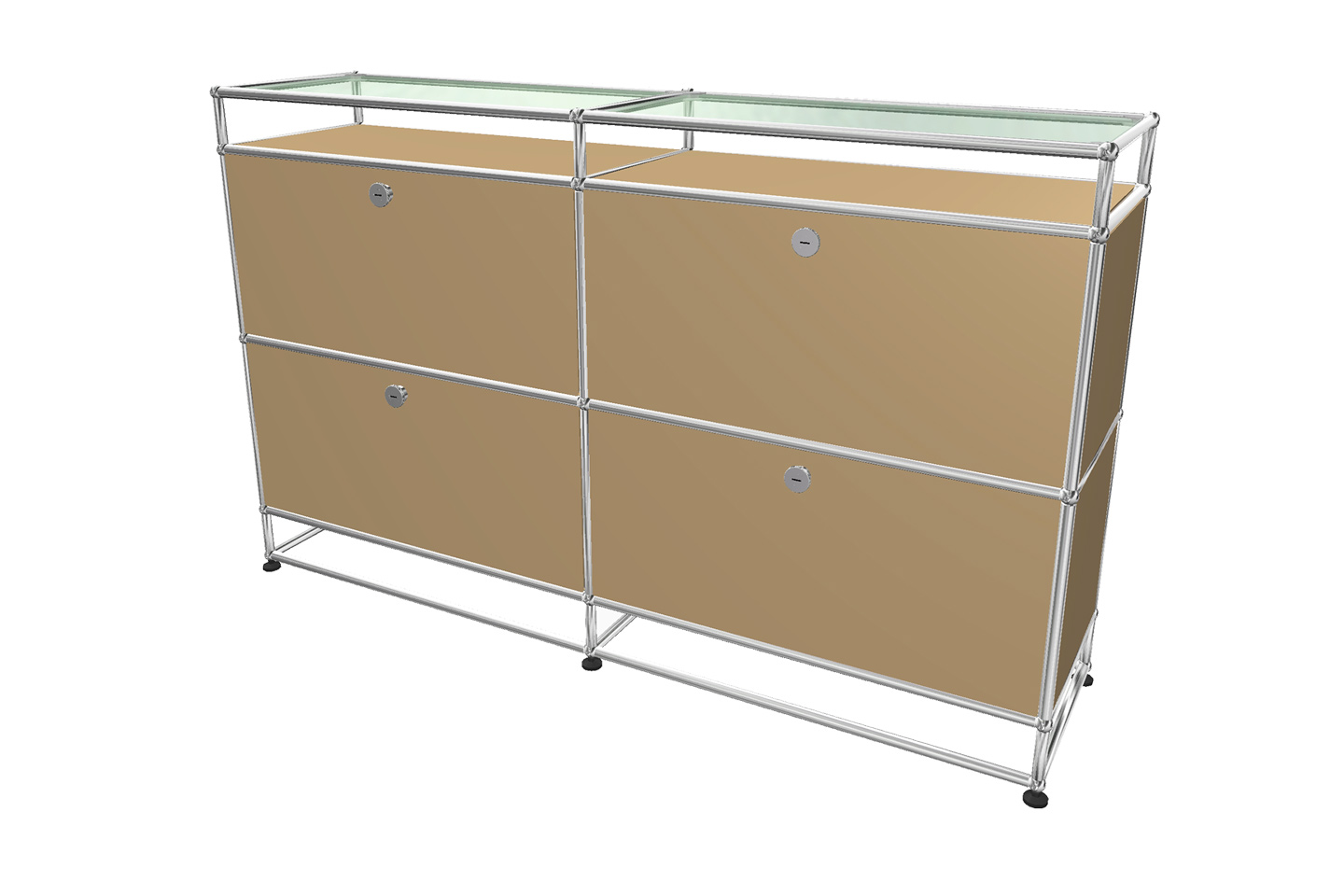 USM Haller Sideboard mit Glastablaren